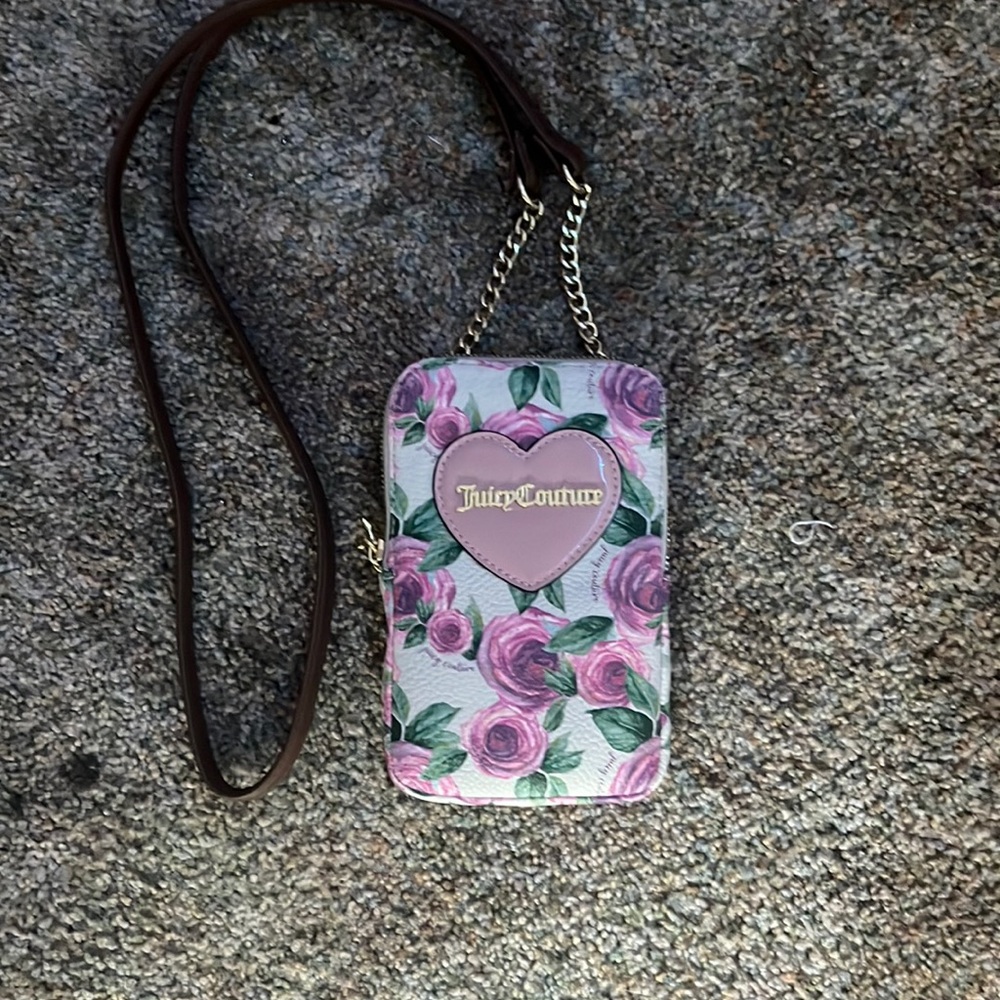 Juicy Couture floral crossbody bag